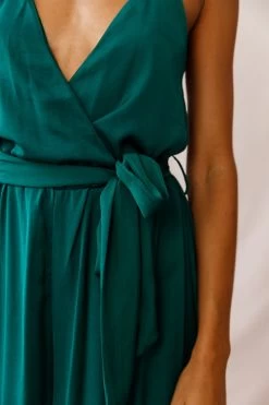 Miso Wide-Leg Cami Jumpsuit Forest Green 9 Miso Wide-Leg Cami Jumpsuit Forest Green -Fashion women's clothing 190123 sl14959 62368b forest green 1