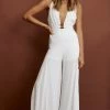 Franklin Halterneck Jumpsuit White