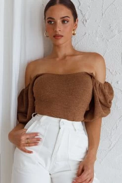 Maddi Tied Back Bodysuit Mocha 12 Maddi Tied Back Bodysuit Mocha -Fashion women's clothing 27575BMOCHA 6