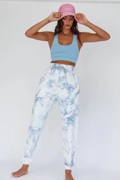 Take It Easy Jogger Track Pants Grey -Fashion women's clothing 27719B 20GREY 4