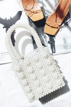 5th Avenue Pearl Box Bag 9 5th Avenue Pearl Box Bag -Fashion women's clothing BG00003 PEARL 5 featured