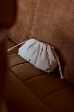 Peta And Jain Byron Gathered Handbag White -Fashion women's clothing BG00018 20WHITE 2