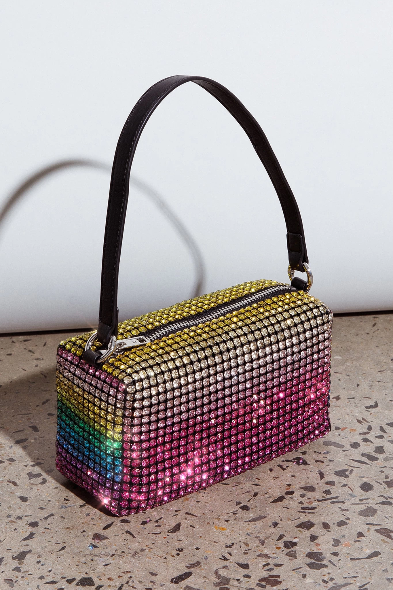 Mara Crystal Rectangular Bag Green Multi 3 Mara Crystal Rectangular Bag Green Multi - Image 3