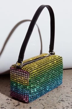 Mara Crystal Rectangular Bag Green Multi 12 Mara Crystal Rectangular Bag Green Multi -Fashion women's clothing BG00028 20GREEN 6