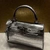 Peta And Jain Jaden Handbag Silver