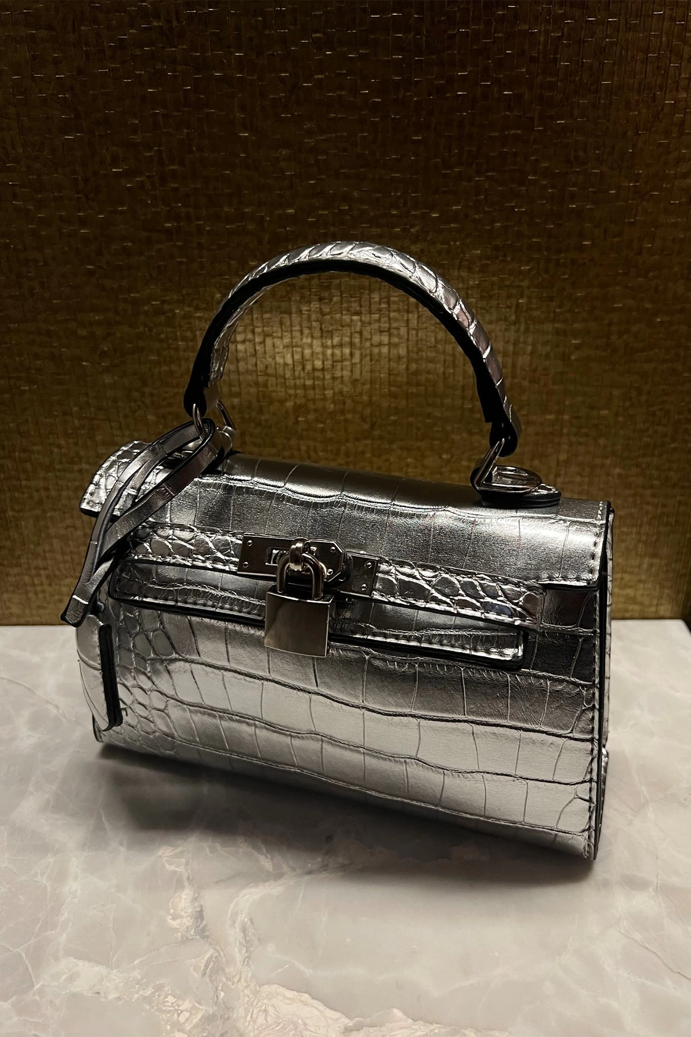 Peta And Jain Jaden Handbag Silver 1 Peta And Jain Jaden Handbag Silver