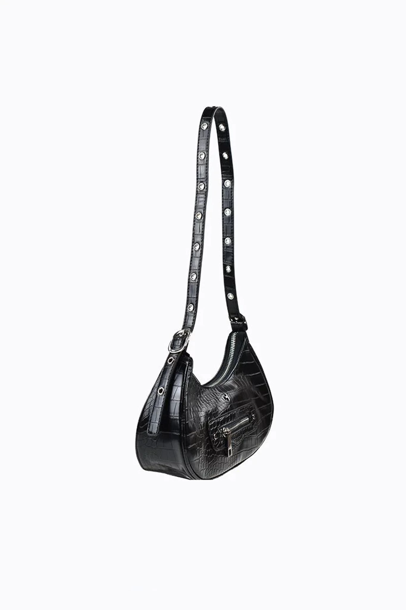Peta And Jain Moto Shoulder Bag Black 3 Peta And Jain Moto Shoulder Bag Black - Image 3