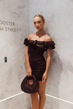 Peta And Jain Taylor Shoulder Bag Black -Fashion women's clothing BG00043BLACK 3