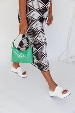 Peta And Jain Cambridge Handbag Green -Fashion women's clothing BG00044GREEN 8