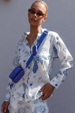 Peta And Jain Vespa Shoulder Bag Cobalt Blue 5 Peta And Jain Vespa Shoulder Bag Cobalt Blue -Fashion women's clothing BG00051COBALTBLUE 2