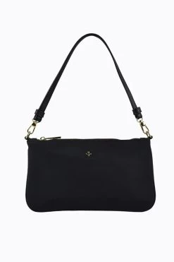 Peta And Jain Layla Mini Flat Shoulder Bag Black