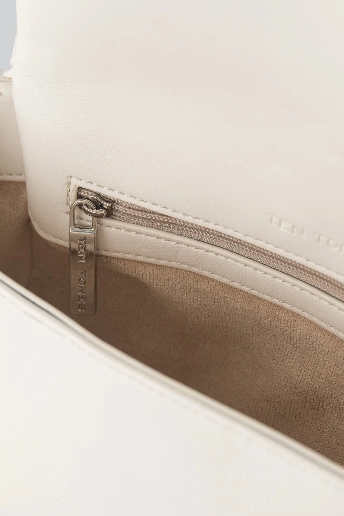 TEN TONES Azure Weave Bag White 2 TEN TONES Azure Weave Bag White - Image 2