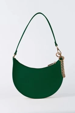 TEN TONES Grayson Moon Bag Green -Fashion women's clothing BGTT06 20GREEN 2