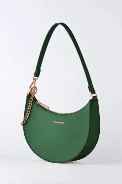 TEN TONES Grayson Moon Bag Green -Fashion women's clothing BGTT06 20GREEN 4
