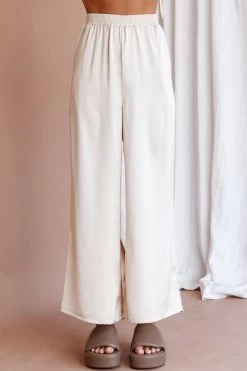 Hotel California Straight Leg Pants Stone 10 Hotel California Straight Leg Pants Stone -Fashion women's clothing CM1481J01 P 20STONE 4