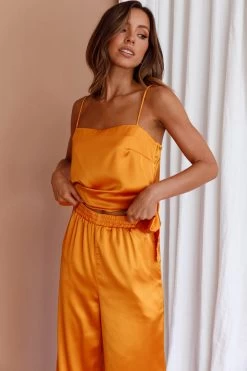 Hotel California Straight Leg Pants Sunset -Fashion women's clothing CM1481J01 P 20SUNSET 4