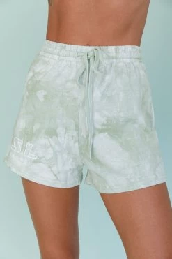 Cruise Control Tie Dye T-Shirt Green -Fashion women's clothing SL27678B B 20GREEN 4