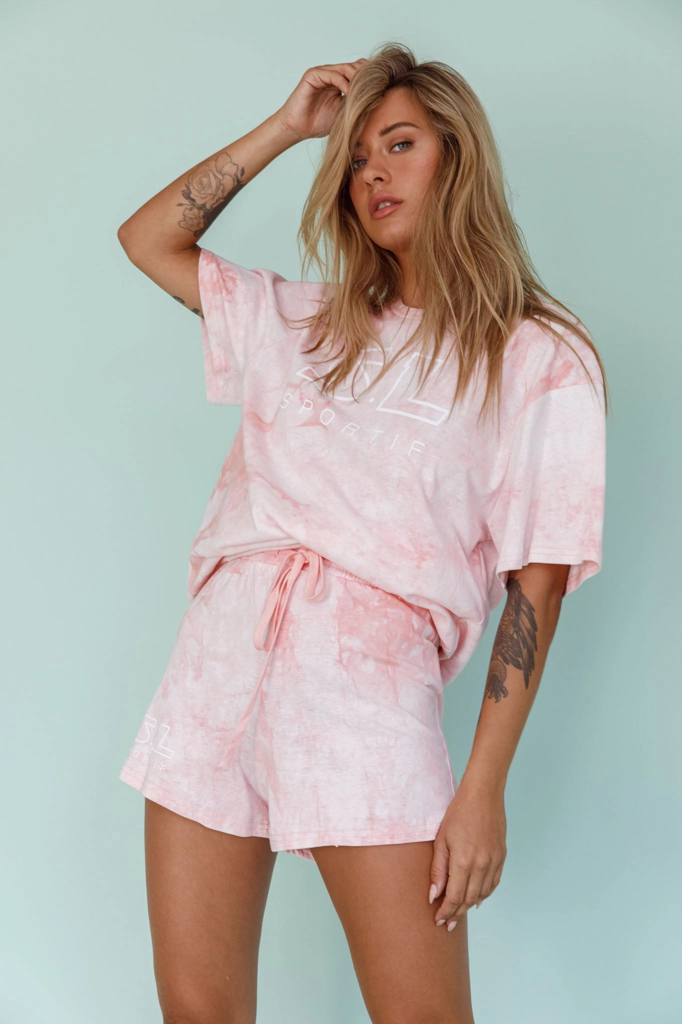 Cruise Control Tie Dye T-Shirt Pink 1 Cruise Control Tie Dye T-Shirt Pink