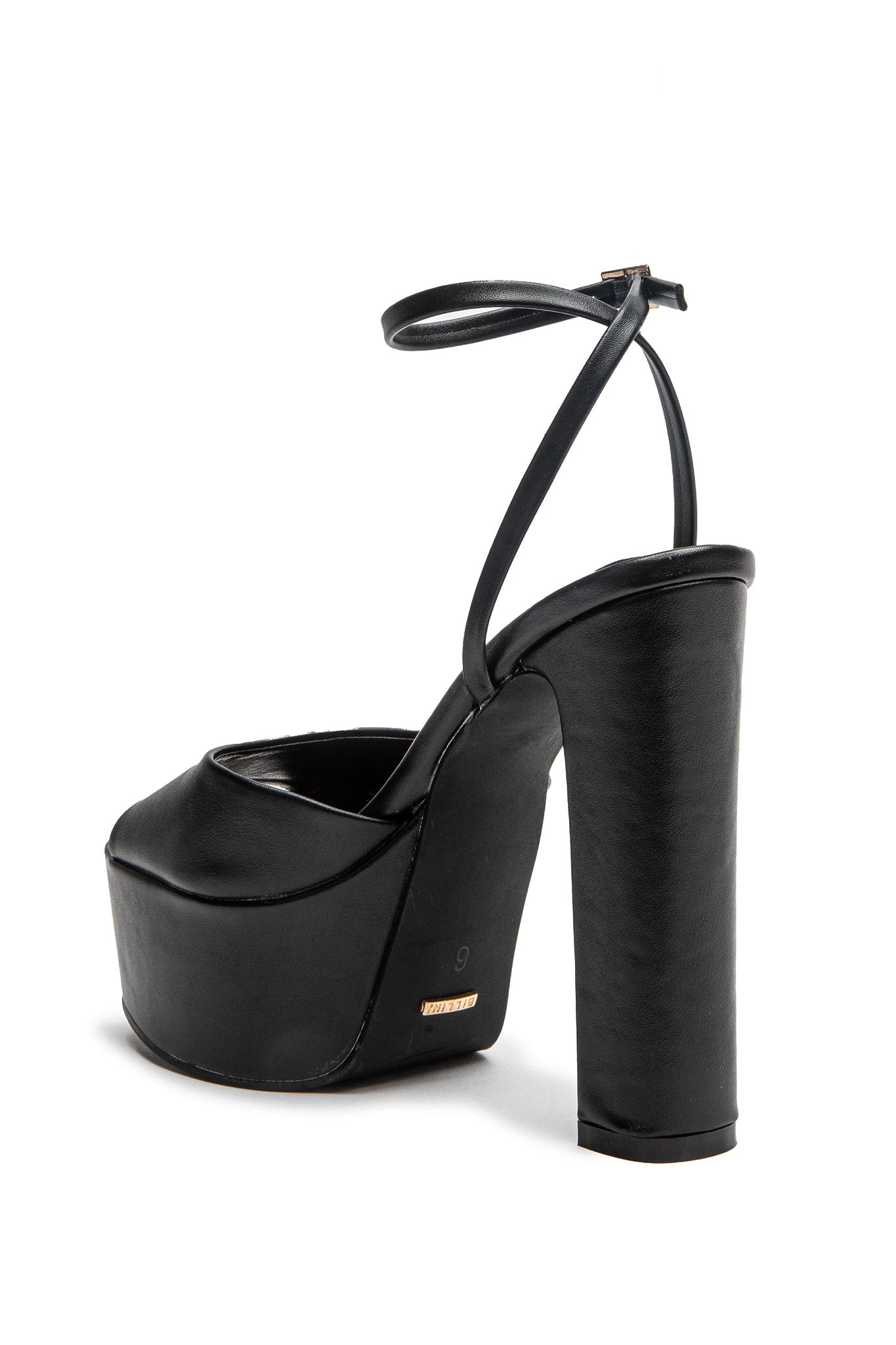 Billini Farley High Platform Block Heel Black 7 Billini Farley High Platform Block Heel Black - Image 7