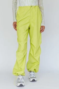 Break Dance Wide Leg Drawstring Pants Lime 11 Break Dance Wide Leg Drawstring Pants Lime -Fashion women's clothing SLCP11834 20LIME 4
