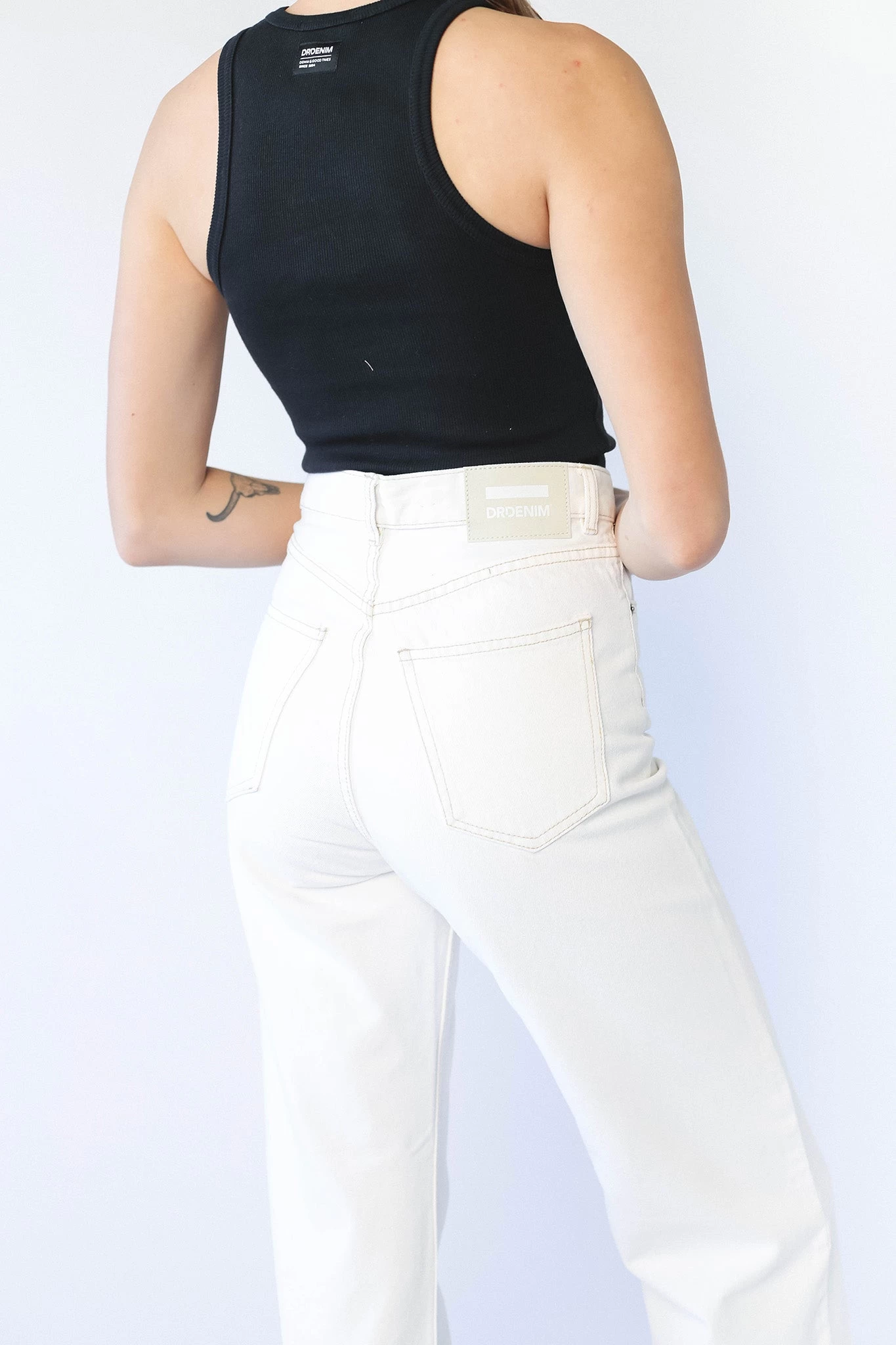 Dr. Denim Dr Denim Echo Jeans Light Ecru 6 Dr. Denim Dr Denim Echo Jeans Light Ecru - Image 6