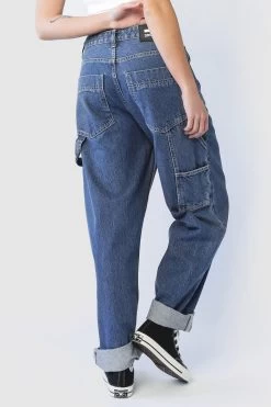 Dr. Denim Dr Denim Faye Worker Pebble Mid Stone -Fashion women's clothing SLDD004PEBBLEMIDSTONE 3