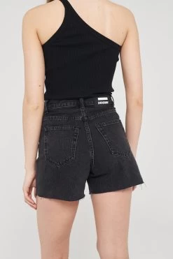 Dr. Denim Dr Denim Nora Shorts Black Retro -Fashion women's clothing SLDD005BLACKRETRO 3