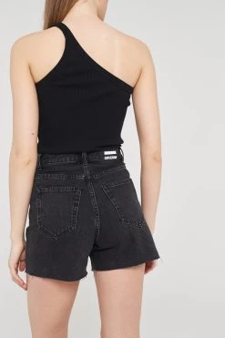 Dr. Denim Dr Denim Nora Shorts Black Retro -Fashion women's clothing SLDD005BLACKRETRO 6