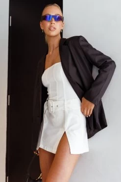 Butterfly Effect Notch Lapel Jacket Black -Fashion women's clothing SLIJ1419 20BLACK 6