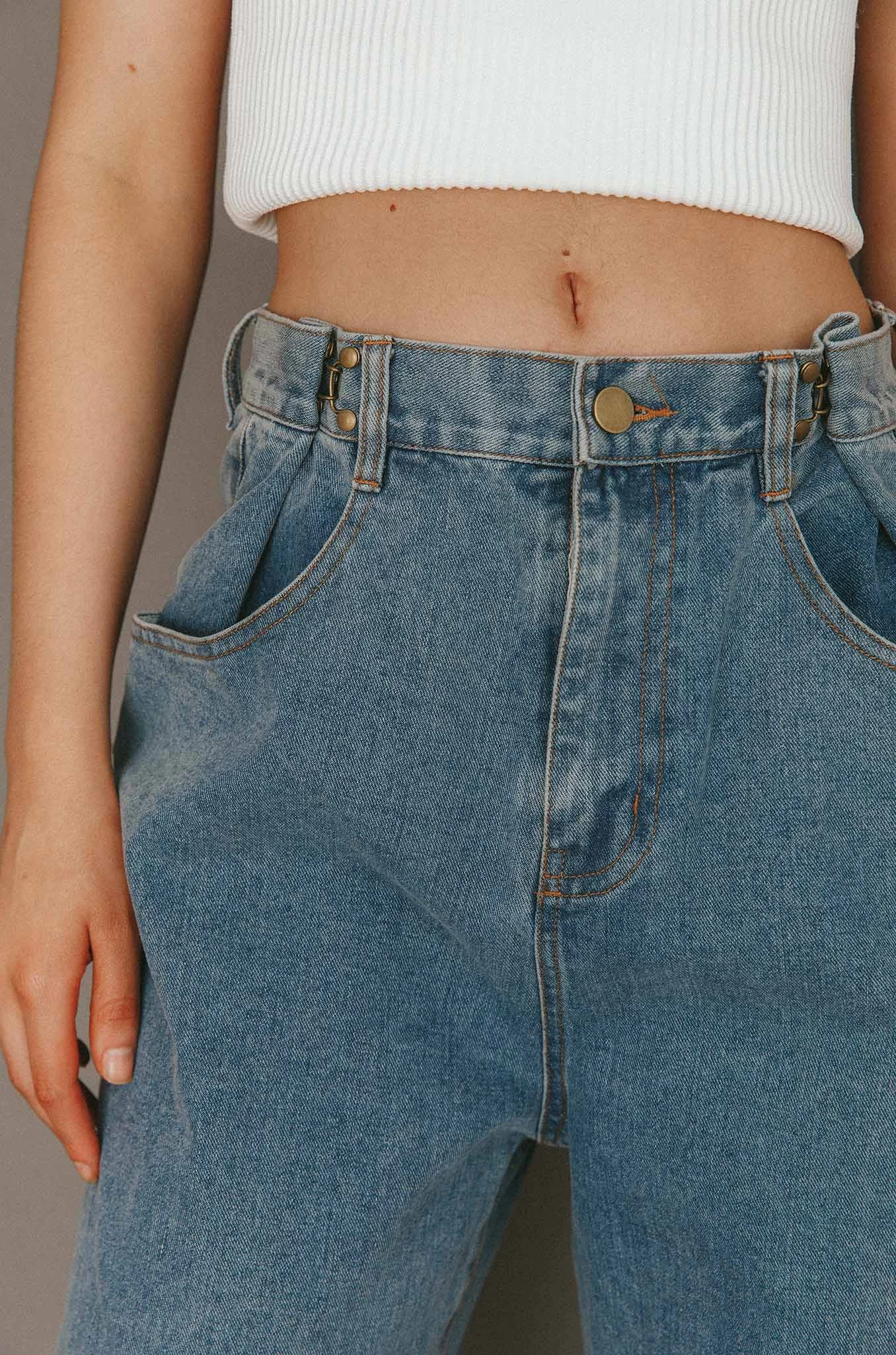 No Coincidence Wide Leg Jeans Denim Blue 3 No Coincidence Wide Leg Jeans Denim Blue - Image 3