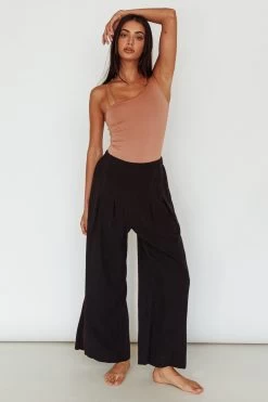 Bare Double Strap Bodysuit Mocha Mousse -Fashion women's clothing SLKT11801 20MOCHA 20MOUSSE 7