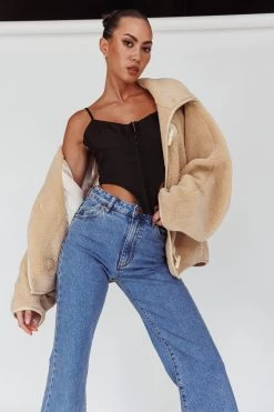 Rolla's Eastcoast Flare Ankle Lucy Mid Vintage Blue -Fashion women's clothing SLRL004 20MID 20BLUE 7