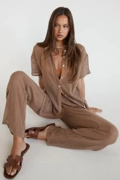 SNDYS Hyams Buttoned Knit Top Mocha 15 SNDYS Hyams Buttoned Knit Top Mocha -Fashion women's clothing SLSD04 T 20MOCHA 8