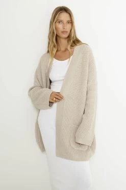 SNDYS Essie Cardigan Mushroom 14 SNDYS Essie Cardigan Mushroom -Fashion women's clothing SLSFK460 20MUSHROOM 7