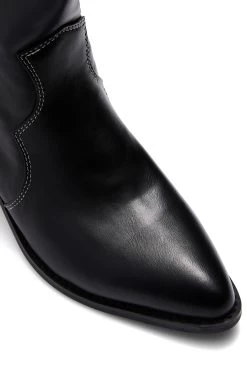 Therapy Bonnie Boot Black/White -Fashion women's clothing SLTH008 20BLACK WHITE 4