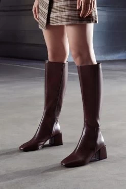 Therapy Wolf Boot Chocolate -Fashion women's clothing SLTH014 20CHOCOLATE 2