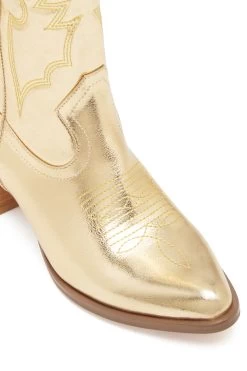 Therapy Ranger Boot Gold -Fashion women's clothing SLTH016 20GOLD 5