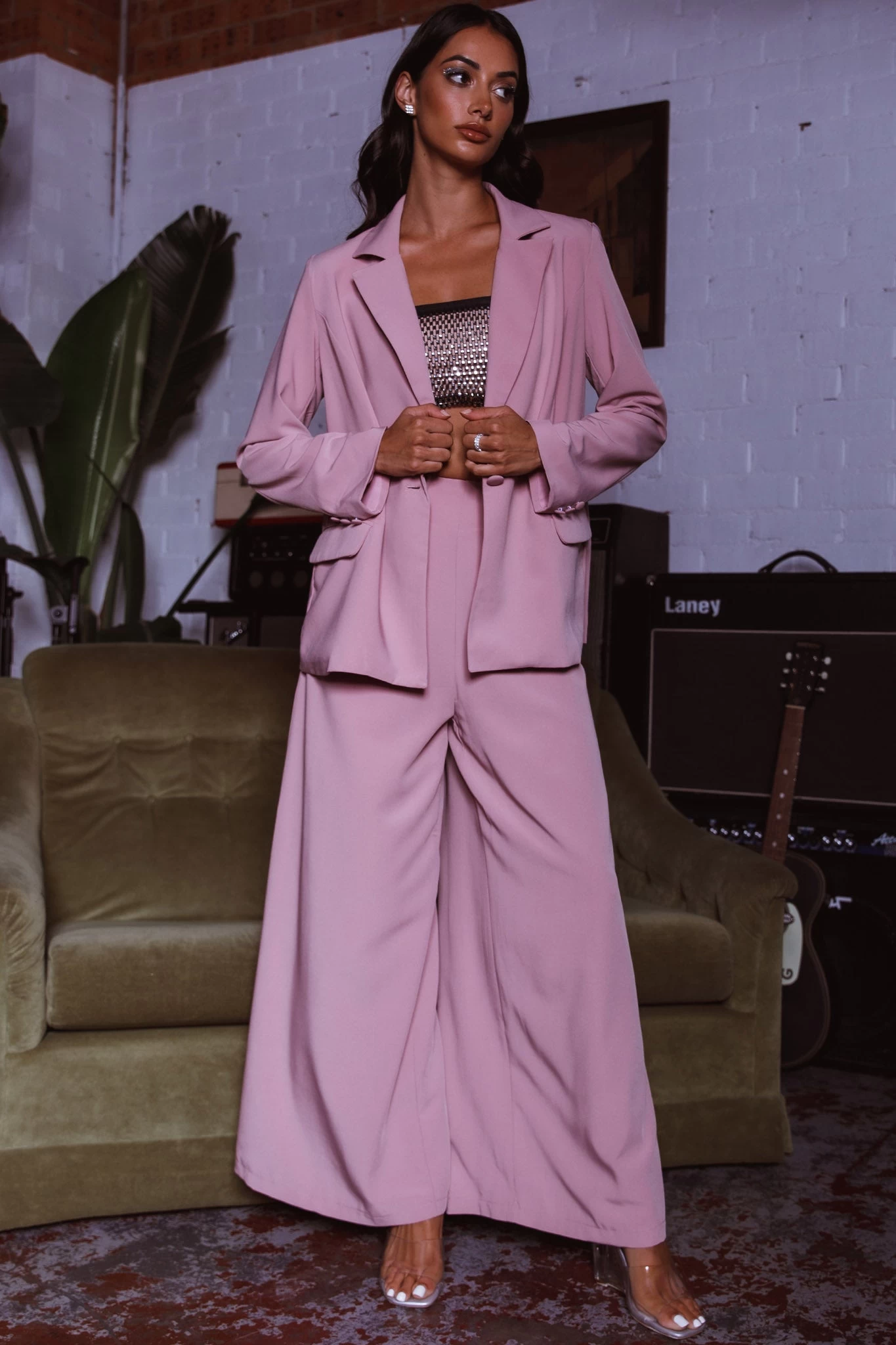 Vous Etes Belle Blazer Blush 3 Vous Etes Belle Blazer Blush - Image 3