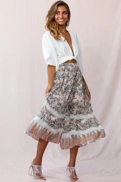 Gemini Accordion Pleat Wide Leg Pants Pink Leopard -Fashion women's clothing photo 2177 27038b02 pink leopard